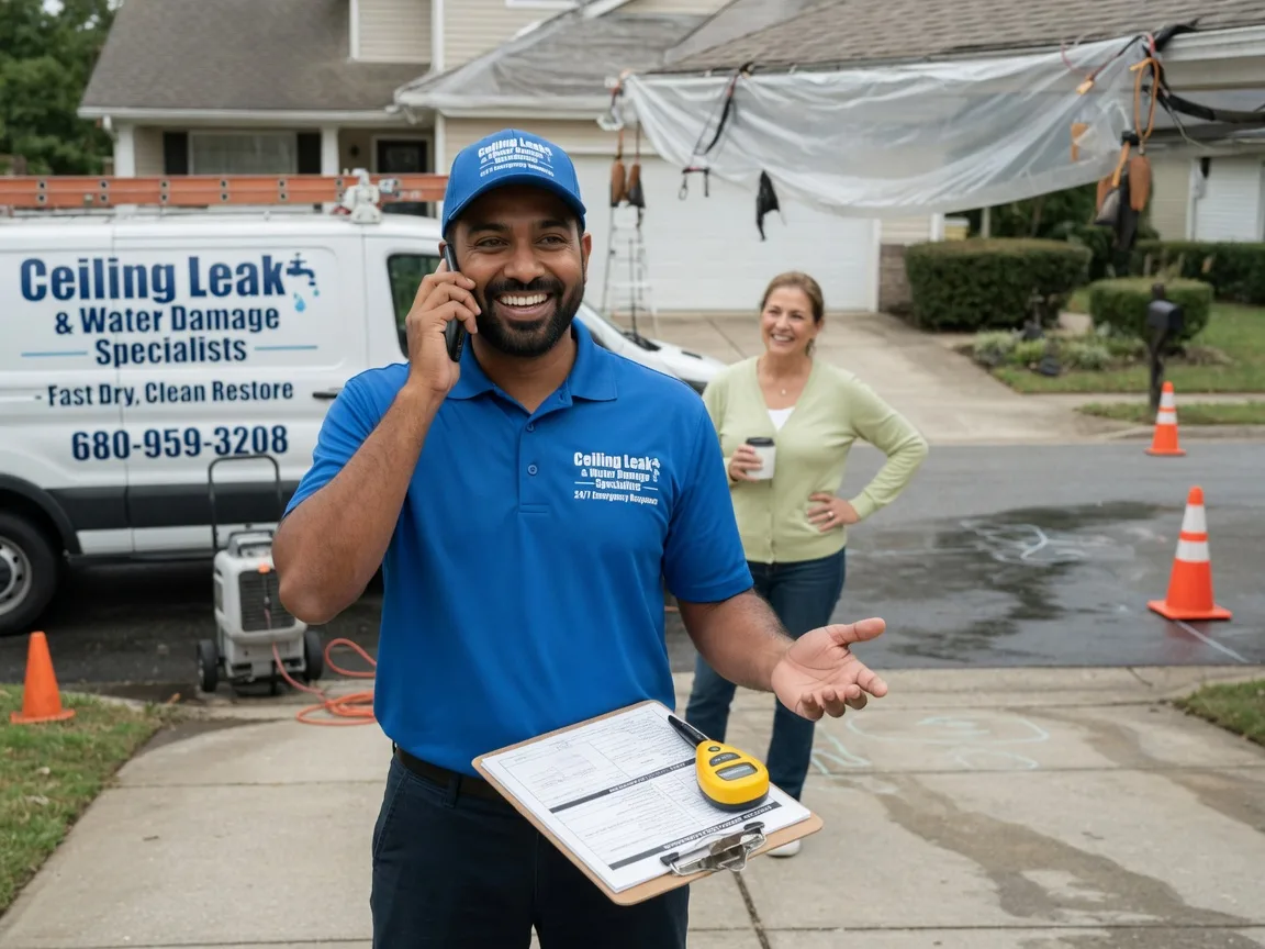 Ceiling Leak Cleanup Little Chute, WI FAQs