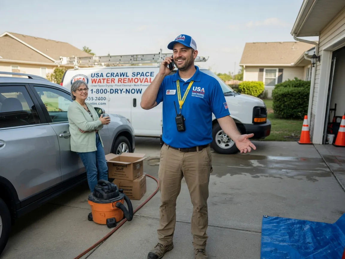 Crawl Space Water Removal Little Chute, WI FAQs